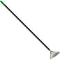 Unger Heavy-Duty Scraper 8" Zinc Alloy Blade - 60" Galvanized Steel Handle - Heavy Duty, Ergonomic, Comfortable, Hanging Hole - Black, Silver - 1Each (HDSS0)