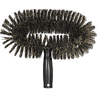 Unger StarDuster WallBrush Horsehair Bristle - 9.4" Overall Length - Black, Brown - 1 Each (WALB0)