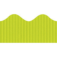 Bordette Decorative Border Fade Resistant - 2.25" Width x 600" Length - Lime - 1 Roll (37054)