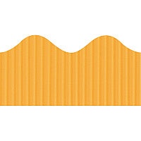 Bordette Decorative Border Fade Resistant - 2.25" Width x 600" Length - Sunset Gold - 1 Roll (37074)
