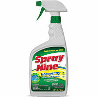 Spray Nine Heavy-Duty Cleaner/Degreaser w/Disinfectant For Multi Surface - 22 fl oz (0.7 quart) - Recommended For: Soil Remover - Disinfectant - Clear Bottle - 1 Each (26825)