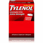 Tylenol Extra Strength Caplets For Headache, Fever, Muscular Pain, Backache, Arthritis, Common Cold, Toothache, Premenstrual Cramp, Menstrual Cramp - 2/Pack - 50 / Box (44910)