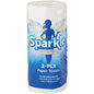 Sparkle(R) Premium Kitchen Paper Towels, 2-Ply, 70 Sheet Roll 2 Ply - 8.80" Width x 11" Length - 70 Sheets/Roll - White - Paper - 1 Roll (2717201)
