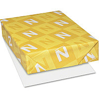 Neenah Paper Neenah Capitol Bond Paper - White 96 Brightness - Letter - 8 1/2" x 11" - 24 lb Basis Weight - Light Cockle - Archival-safe, Watermarked - White - 500 / Ream (B622)