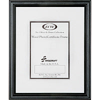 AbilityOne SKILCRAFT Style A Wood Frame 8" x 10" Frame Size - Vertical, Horizontal - 12 / Box - Black (0528690)
