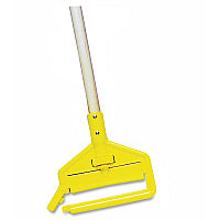 Rubbermaid Commercial 60" Invader Wet Mop Handle 60" Length - Yellow - Hardwood - 1 Each (H116000000)