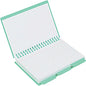 C-Line Spiral Bound Index Card Notebook with Index Tabs Spiral Bound - 3" x 6" Sheet Size - Assorted Paper - Clear Cover - Repositionable Divider, Perforated, Index Sheet, Portable - 1 Each (48750)