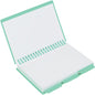 C-Line Spiral Bound Index Card Notebook with Index Tabs Spiral Bound - 3" x 6" Sheet Size - Assorted Paper - Clear Cover - Repositionable Divider, Perforated, Index Sheet, Portable - 1 Each (48750)
