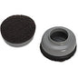 Lorell Slip-Over Floor Savers Gray - Vinyl - 8/Pack (LLR49317)
