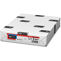 NCR Paper CFB Superior Carbonless Sheets - White 92 Brightness - Letter - 8 1/2" x 11" - 22 lb Basis Weight - Carbonless - White - 500 / Pack (5824)