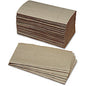 AbilityOne 8540013590798, SKILCRAFT, Recycled Paper Towels, 5.38 x 9.25, Kraft, 4,000/Box