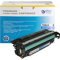 Elite Image Remanufactured Laser Toner Cartridge - Alternative for HP 507A (CE400A) - Black - 1 Each 5500 Pages (75815)