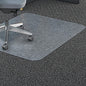 Lorell Big & Tall Chairmat Carpet - 46" Width x 60" Depth - Rectangular - Polycarbonate - Clear - 1 Each (LLR69705)