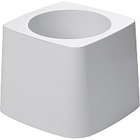 Rubbermaid Commercial Toilet Bowl Brush Holder Vertical - Polypropylene - White - 1 Each (631100)