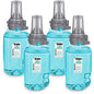 Gojo(R) ADX-7 Dispenser Refill Botanical Foam Soap Botanical Scent - 23.67 fl oz - Pump Bottle Dispenser - Skin, Hand - Moisturizing - Emerald Green - Rich Lather, Bio-based - 4 / Carton (871604CT)