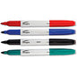 Integra Bullet Tip Dry-erase Whiteboard Marker Set Bullet Marker Point - Assorted Ink - Alcohol Based - Assorted Barrel - Fiber Tip - 4 / Set (01019)