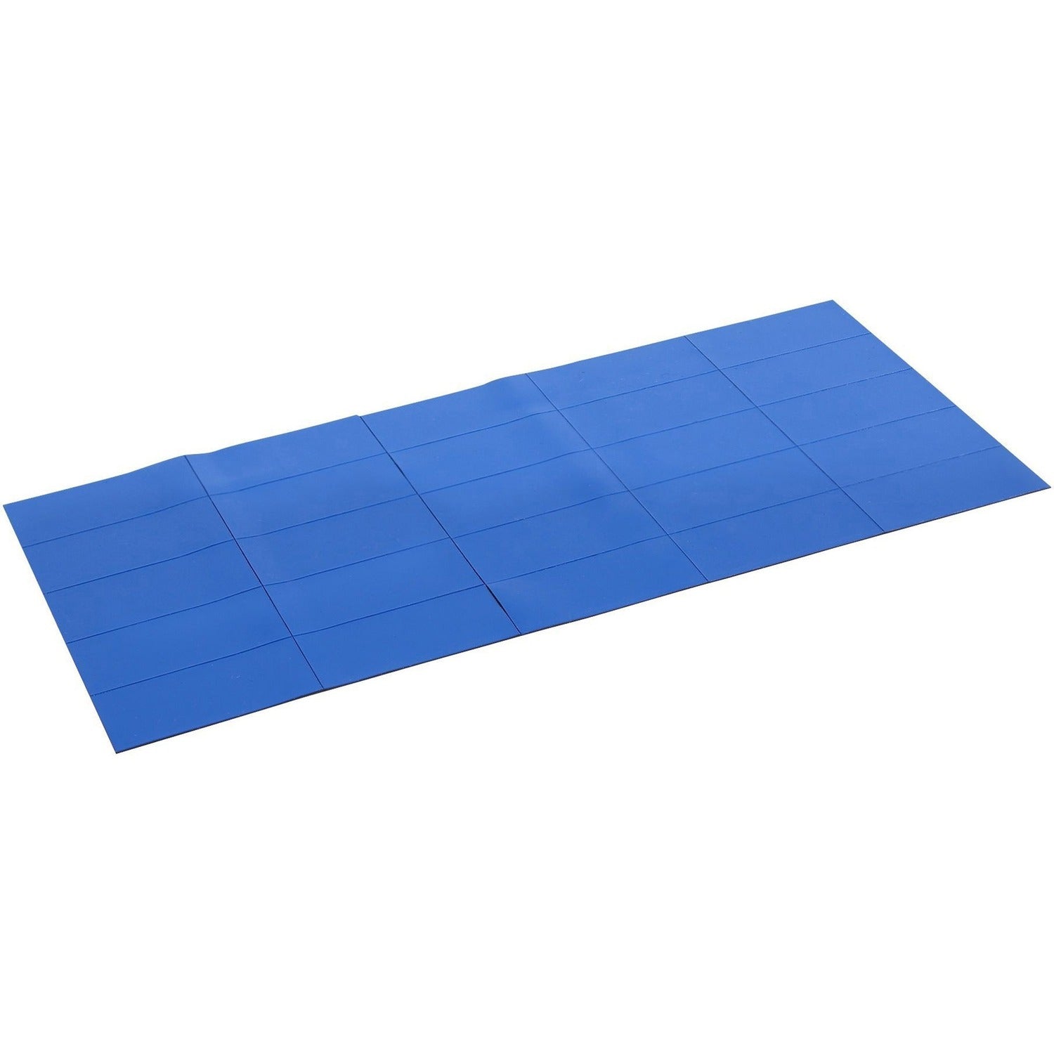 MasterVision 2" Magnetic Dry Erase Strips 0.88" Length x 2" Width - Blue - For Board, Color Coding - 25 / Pack (FM2401)