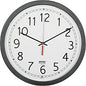 AbilityOne 6645016238824 SKILCRAFT Quartz Wall Clock, 16.5" Overall Diameter, Black Case, 1 AA Analog - Quartz - White Main Dial - Black/Plastic Case (sold separately)