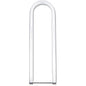 Satco T8-size 32-watt U-bend Tube Fluorescent Bulb 32 W - U-shaped - T8 Size - Cool White Light Color - G13 Base - 20000 Hour - 4100&deg;K Color Temperature - 82 CRI - 16 / Carton (S8458)