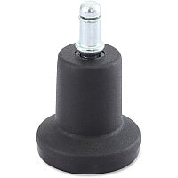 Lorell Bell Glides Black - Metal, Nylon - 1 Set (LLR33447)