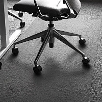 Cleartex Ultimat Ultimat(R) XXL Polycarbonate Rectangular Chair Mat for Carpets - 60" x 118" Carpet, Home, Office - 118" Length x 60" Width x 0.090" Depth x 0.090" Thickness - Rectangular - Polycarbonate, Polyvinyl Chloride (PVC) - Clear (1115030023ER)