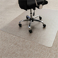 Ecotex Evolutionmat Ecotex(R) Enhanced Polymer Rectangular Chair Mat for Carpets up to 3/8" - 30" x 48" Home, Office, Carpet - 48" Length x 30" Width x 0.087" Depth x 0.087" Thickness - Rectangular - Polymer - Clear - 1 Each - TAA Complian (ECO113048EP)