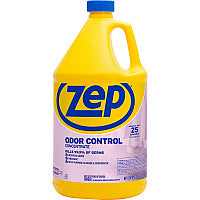 Zep Odor Control Concentrate Concentrate - 128 fl oz (4 quart) - Fresh, Lemon Scent - Recommended For: Germs Remover, Odor Remover, Mildew Remover - Deodorize, Disinfectant, Anti-bacterial - Blue Bottle - 1 Each (ZUOCC128)