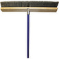 Genuine Joe All-Purpose Sweeper Polypropylene Bristle - 24" Handle Width x 60" Handle Length - Metal Handle - Gray - 1 Each (GJO20129)