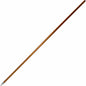 Genuine Joe Wood Handle with Threaded Metal Tip Natural - Metal, Wood - 1 Each (GJO37061)