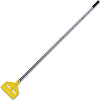 Rubbermaid Commercial Invader Wet Mop Fiberglass Handle 60" Length - Gray - Fiberglass - 1 Each (H14600GY)
