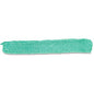 Rubbermaid Commercial Wand Duster Replacement Green - MicroFiber - 0.8" Height x 3.2" Width x 22.7" Length - 1 Each (Q85100GN)