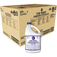 KIK Custom Pure Bright Germicidal Ultra Bleach For Multipurpose - Concentrate - 128 fl oz (4 quart) - Recommended For: Germs Remover - White - 6 / Carton (8635042CT)