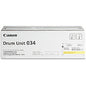 Canon DRUM034 Drum Unit Laser Print Technology - 35000 Pages - Yellow - 1 Each (DRUM034Y)
