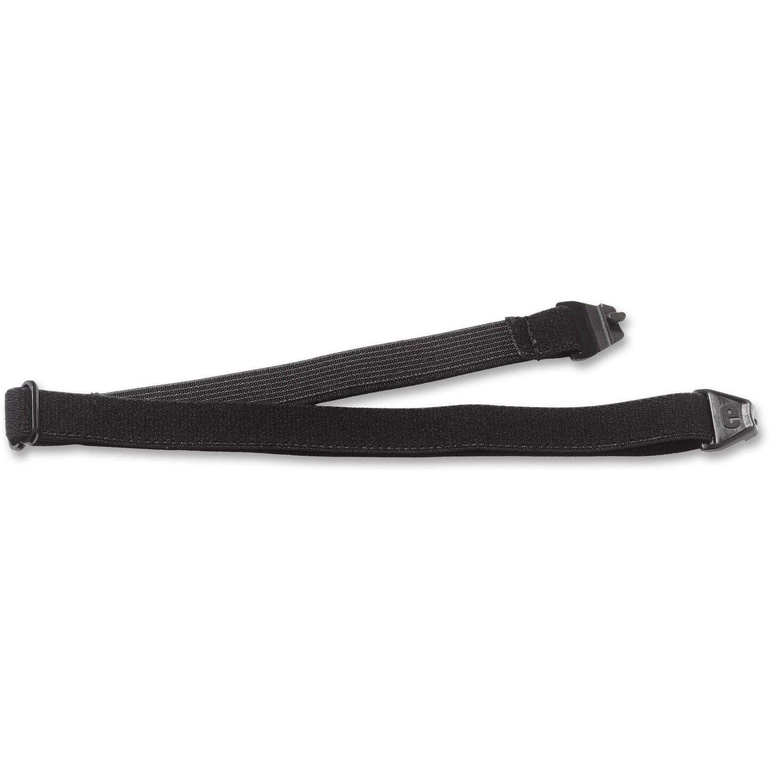 Ergodyne Skullerz Elastic Retainer Strap Adjustable - Black - Elastic - 1 Each (59991)