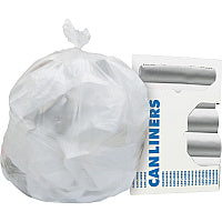 Heritage High Density 56-gal Can Liners 56 gal Capacity - 48" Length x 43" Width x 0.63 mil (16 Micron) Thickness - High Density - Natural - High-density Polyethylene (HDPE) - Can - 25/Roll - 8 / Carton (Z8648VNR01)