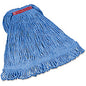 Rubbermaid Commercial Super Stitch Large Blend Mop Cotton, Synthetic Yarn - 1 Each (D21306BL00)