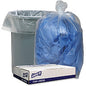 Genuine Joe Low Density Can Liners 60 gal Capacity - 58" Length x 38" Width x 1.75 mil (44 Micron) Thickness - Low Density - Clear - Recycled - 100 / Carton (GJO29133)