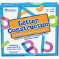 Learning Resources Letter Construction Activity Set Theme/Subject: Learning - Skill Learning: Letter Recognition, Alphabet, Mathematics, Uppercase Letters, Lowercase Letters - 3+ - 1 Set (8555)