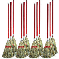 Genuine Joe Lobby Broom 24" Handle Length - Wood Handle - Natural - 12 / Carton (GJO11501CT)