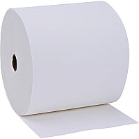 Genuine Joe Solutions 1-ply Hardwound Towels 1 Ply - 7" Width x 600 ft Length - 63/64" Core - White - Virgin Fiber - 6 / Carton (GJO96007)