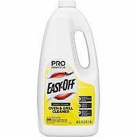 Easy-Off Oven/Grill Cleaner 64 fl oz (2 quart) - Non-flammable - Clear Bottle - 1 Each (80689)