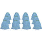 Genuine Joe Narrow Band Medium Mophead Rayon, Cotton - Blue - 12 / Carton (GJOMBL1BCT)