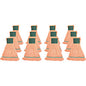 Genuine Joe Synthetic Blend Medium Mophead Rayon, Cotton - Orange - 12 / Carton (GJOMOR5BCT)