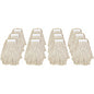 Genuine Joe Narrow Band Mophead Cotton - Natural - 12 / Carton (GJOZ24COTCT)