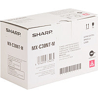 Sharp Original High Yield Laser Toner Cartridge - Magenta - 1 Each 6000 Pages (MXC30NTM)