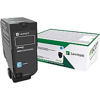 Lexmark Original Toner Cartridge - Cyan (74C0SCG)