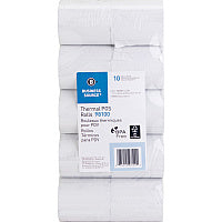Business Source 3-1/8"x230' POS Receipt Thermal Rolls 3 1/8" x 230 ft - White - 10 / Pack (BSN98100)