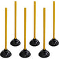 Genuine Joe Value Plus Plunger 5.75" Cup Diameter - 23" Length - Yellow - Drain, Toilet, Pipe (GJO85130CT)