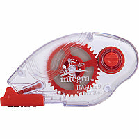 Integra Dispensing Correction Tape Holds Total 1 Tape(s) - White - 6 / Pack (60239)