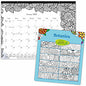 Blueline DoodlePlan Desk Pad - Botanica (C2917311)